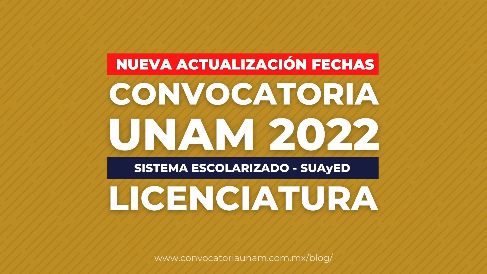 convocatoriaunam